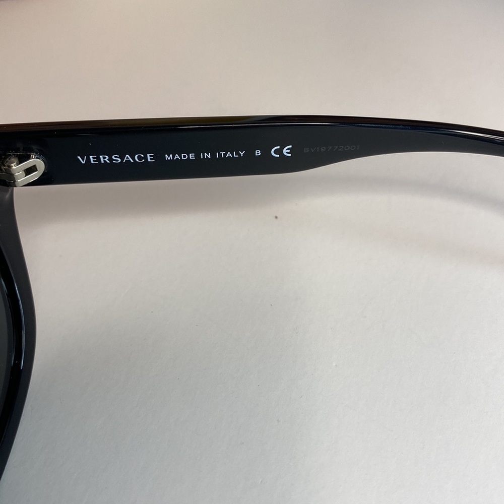 VERSACE Black Butterfly Sunglasses - Picture 8 of 14
